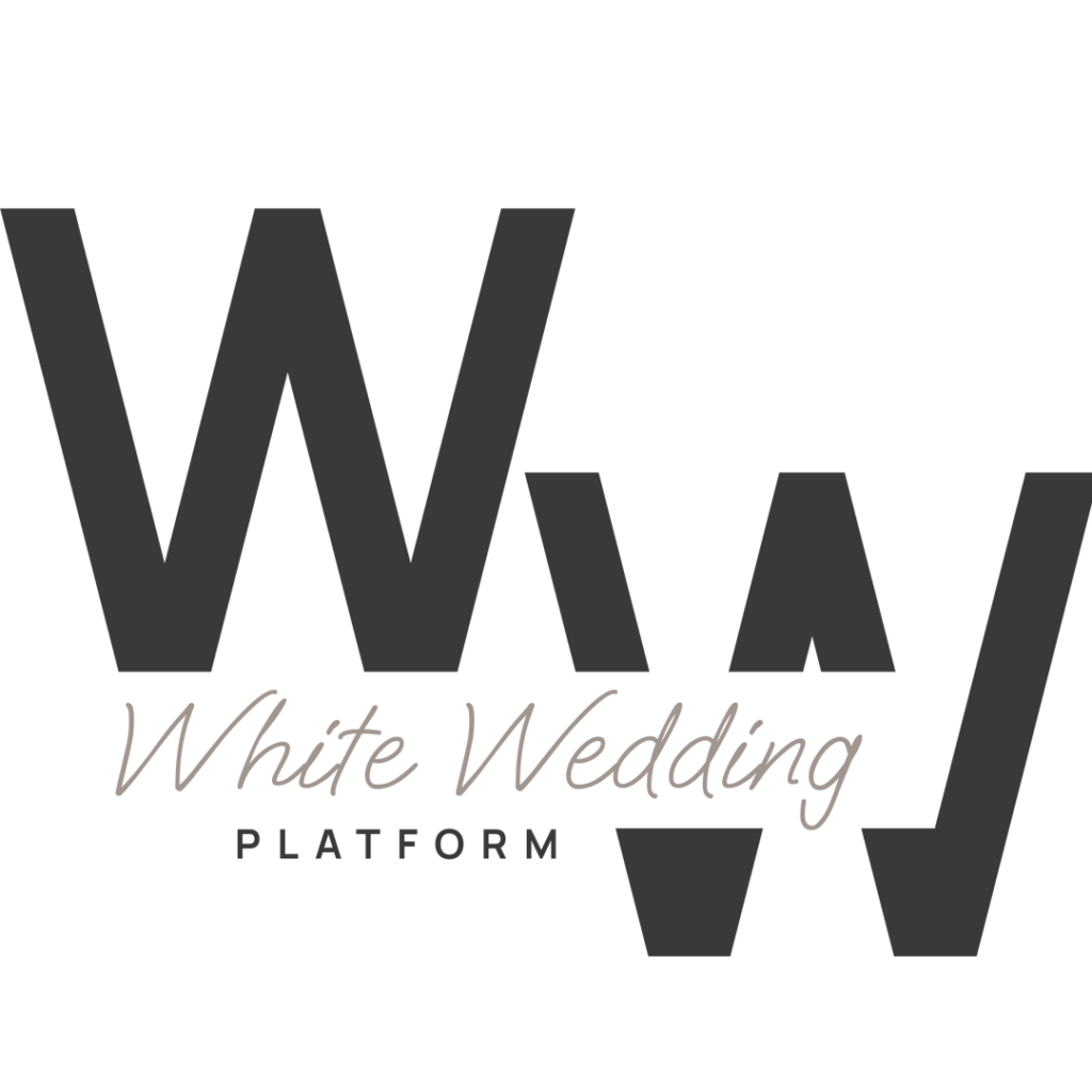 Logo White Wedding Platform